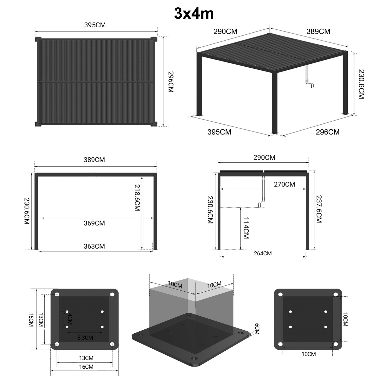 #colour_matte black, matte white #size_3m x 4m