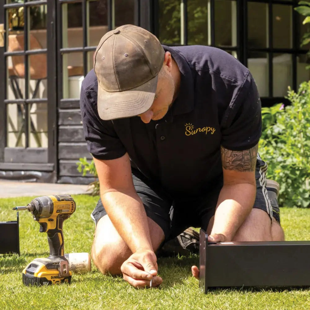 Premium Assembly Service for 2.5m to 3m Pergola with Bolt Down