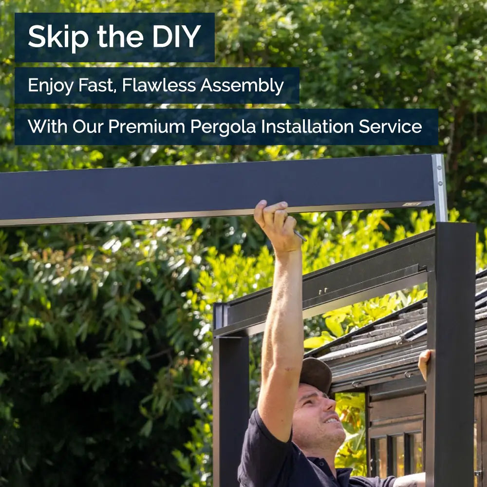 Premium Aluminium Metal Pergola Freestanding